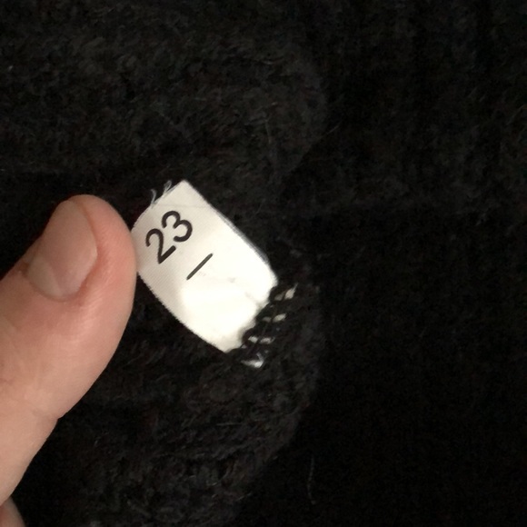 Chunky braided knit mock neck sweater - Picture 9 of 11